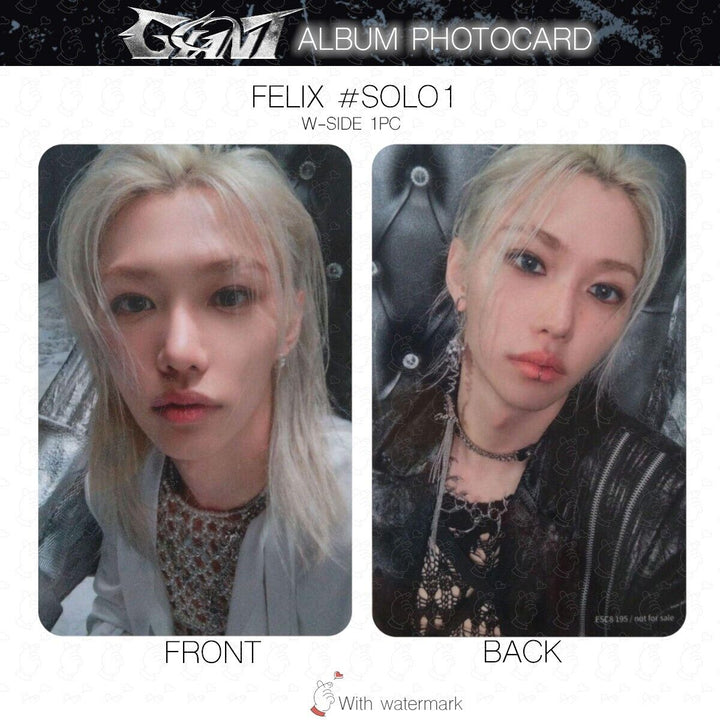 FELIX STRAY KIDS GIANT JAPAN ALBUM PHOTOCARD POB LUCKY DRAW SOLO SONY