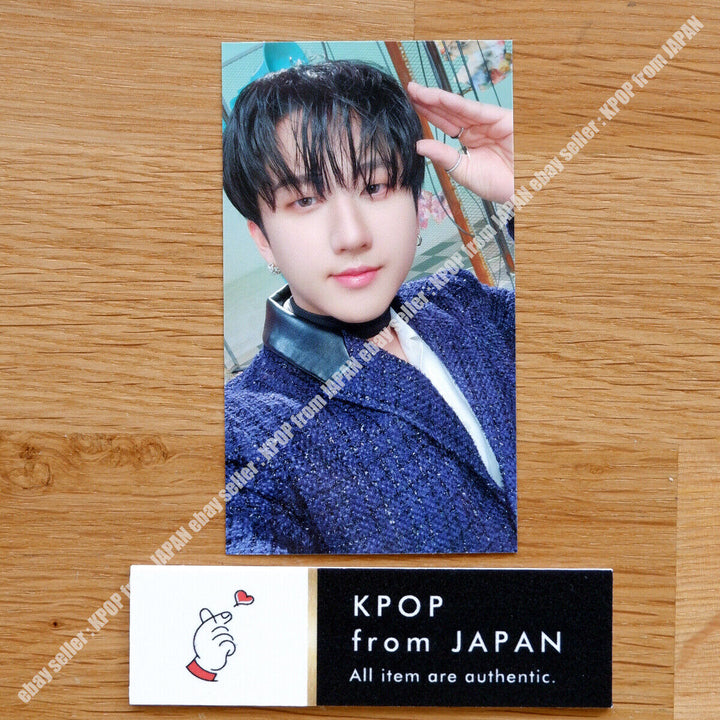 Changbin Stray Kids THE SOUND Tarjeta fotográfica oficial JAPAN POB FC Fanclub Tarjeta fotográfica 