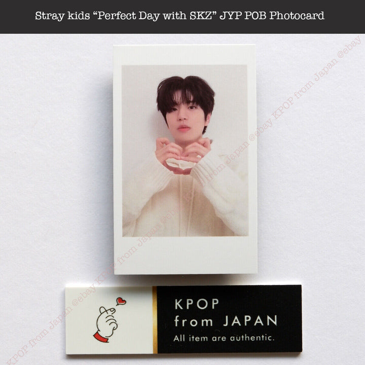 Stray kids 2024 “ Perfect Day with SKZ ” JYP POB Photocard SEASON'S GREETINGS