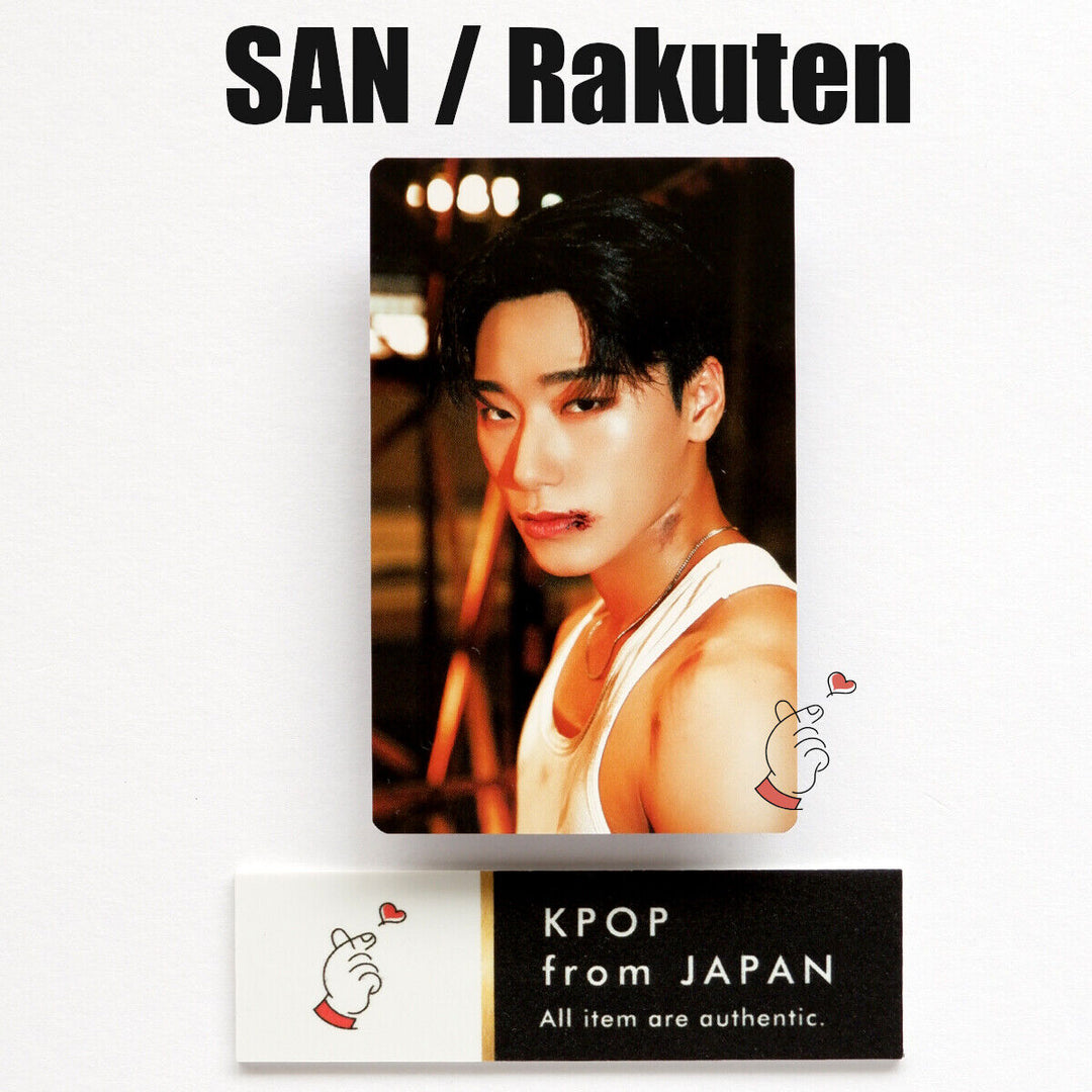 SAN ATEEZ THE WORLD EP.2:OUTLAW POB Lucky draw photocard Rakuten UMS japan