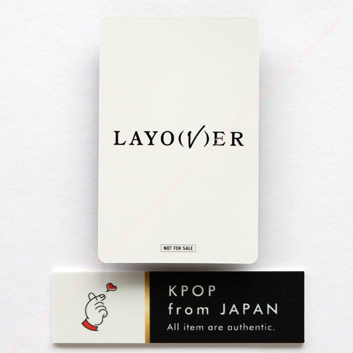 V Layover UMS Japan UMS Limited Lucky draw Photocard Taehyung from BTS Universal