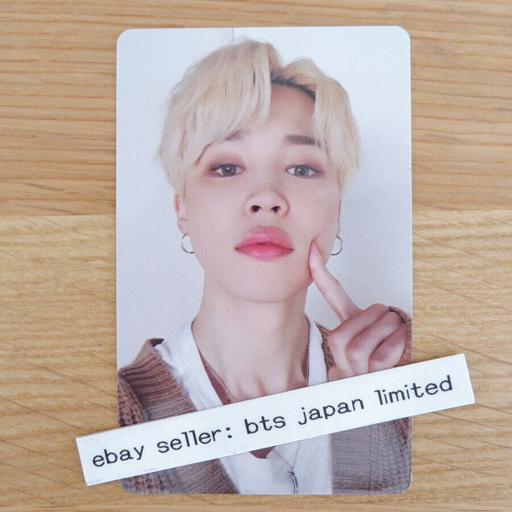 BTS Jimin DECO KIT Cámara instantánea aleatoria Impresión a doble cara Photocard PCS 