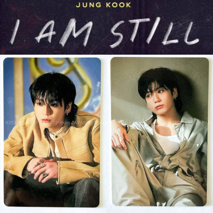 PRE JUNG KOOK I AM STILL MOVIE JAPAN BENEFIT PHOTOCARD CINEMA JK GOLDEN BTS POB