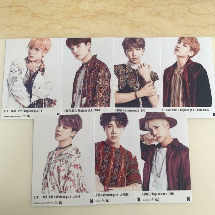 BTS FAKE LOVE Airplane pt.2 Official Photo V Jimin Jin RM SUGA Jungkook JK PC