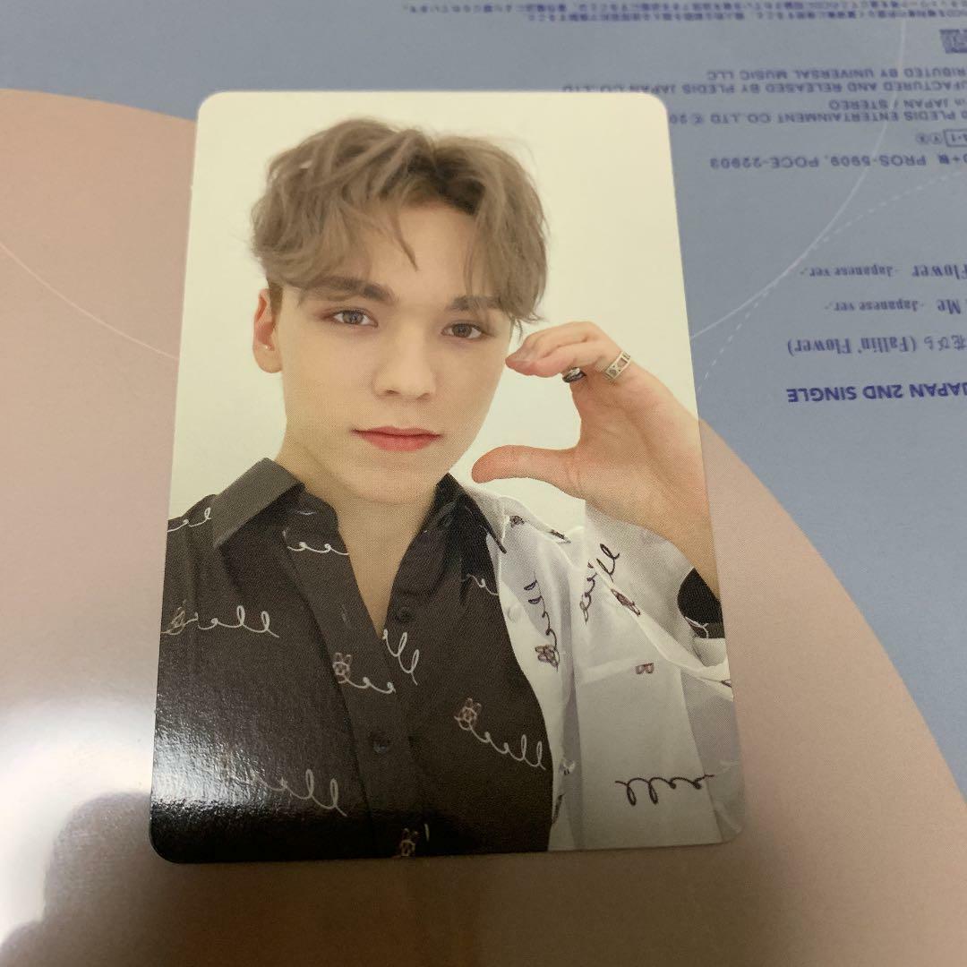 SEVENTEEN OFFICIAL FALLIN' FLOWER CARAT ver. FAN CLUB Photocard Photo card