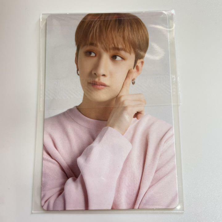 Stray Kids Bang Chan NACIFIC Beneficios Tarjeta fotográfica oficial de 4 cortes PC 