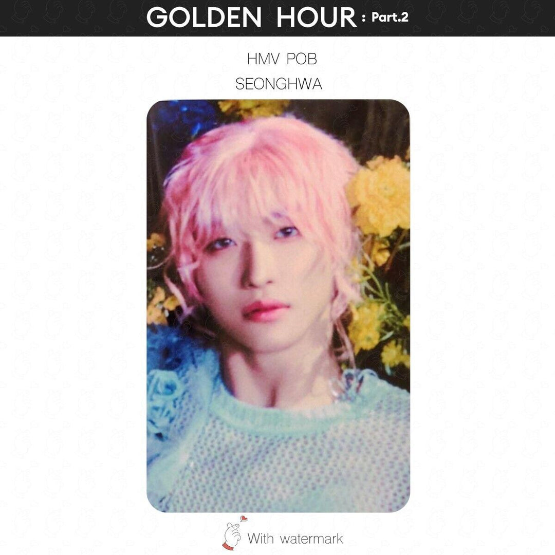 ATEEZ GOLDEN HOUR Part.2 JAPAN STORE BENEFIT POB PHOTOCARD JPFC UMS HMV pt2