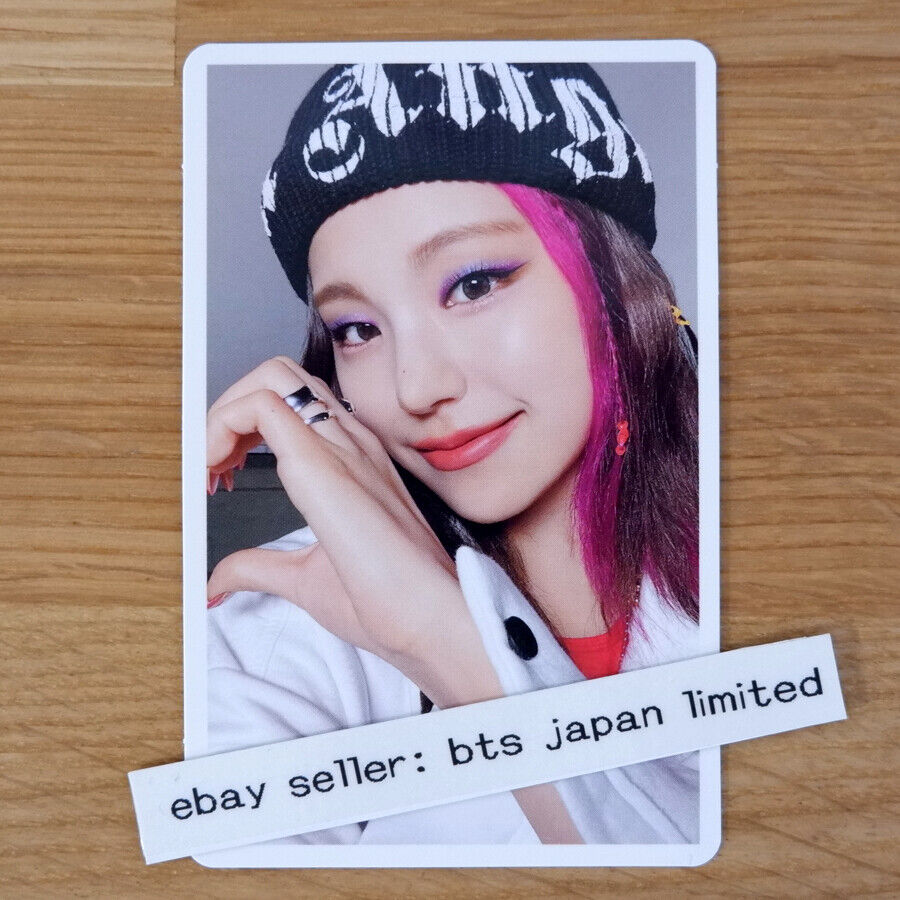 ITZY Yeji IT'z Tarjeta fotográfica oficial Tarjeta fotográfica AB 1st Limited Japan PC 