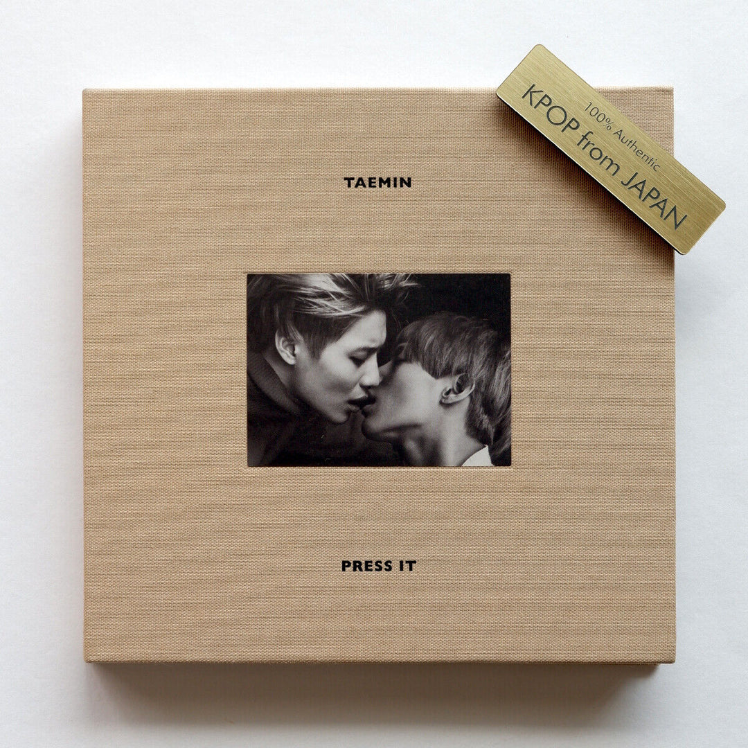 TAEMIN PRESS IT Select version CD  Photocard 1st full Korean Album Photo card