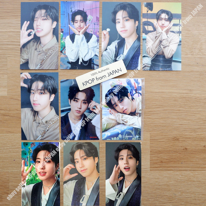 Han Stray Kids THE SOUND Tarjeta fotográfica oficial JAPAN POB FC Fanclub Tarjeta fotográfica PC 