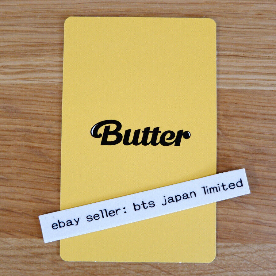 BTS Jungkook Butter Tarjeta fotográfica oficial Cream Peaches Club de fans Selfie PC JK FC 