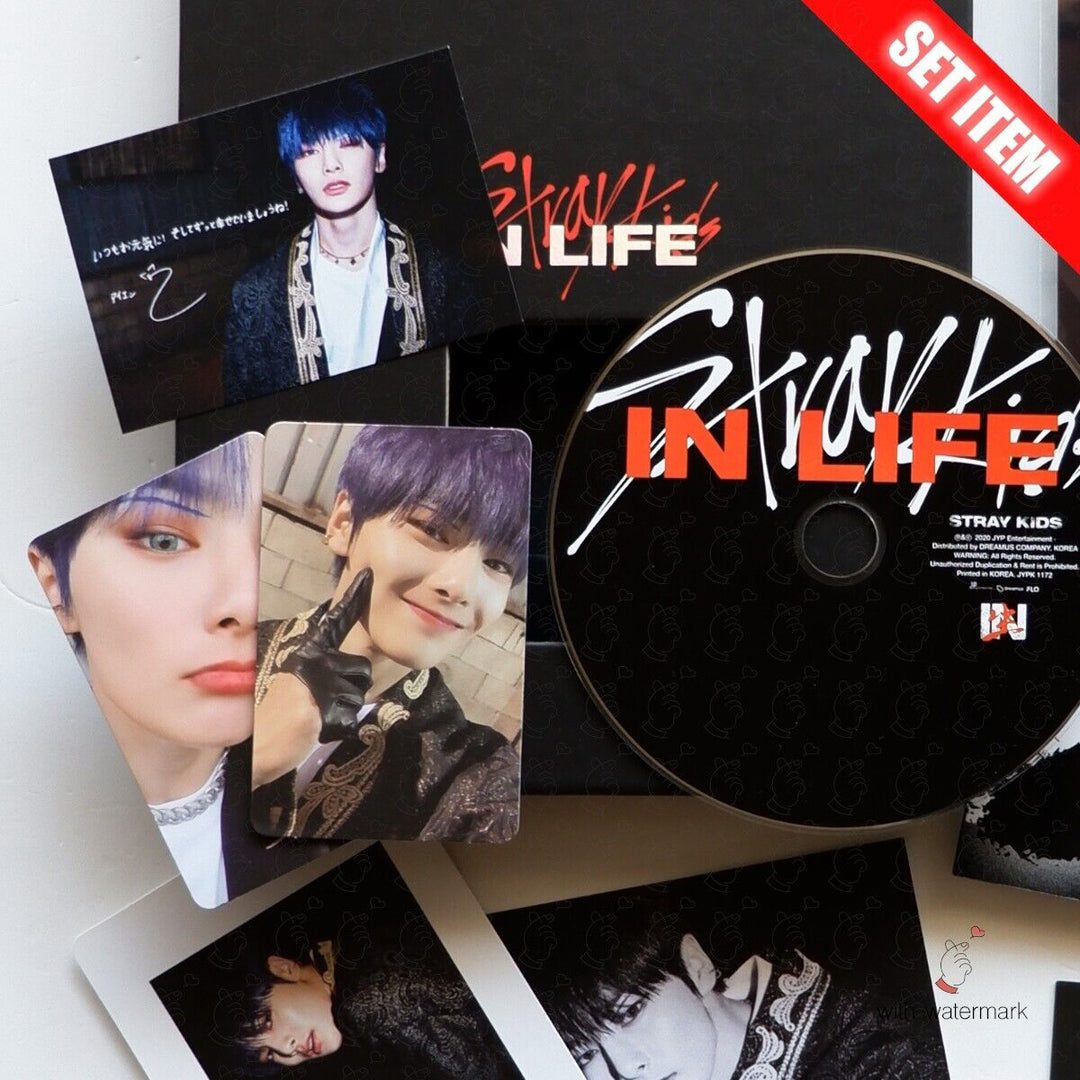 I.N Stray Kids IN LIFE Limited Edition CD + Photobook + Official Photocard Album