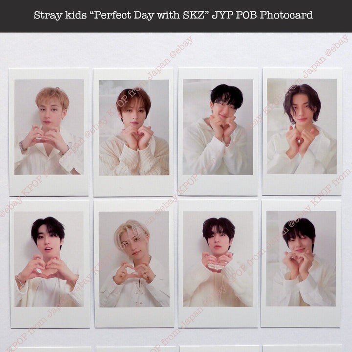 Stray kids 2024 “ Perfect Day with SKZ ” JYP POB Photocard SEASON'S GREETINGS