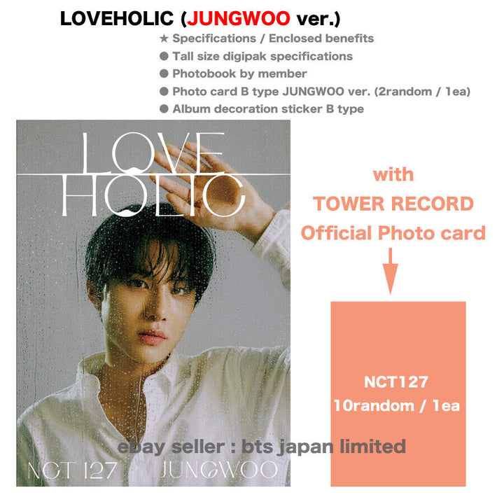 NCT 127 LOVEHOLIC + Beneficio TOWER RECORDS TAEYONG HAECHAN YUTA JAEHYUN JOHNNY