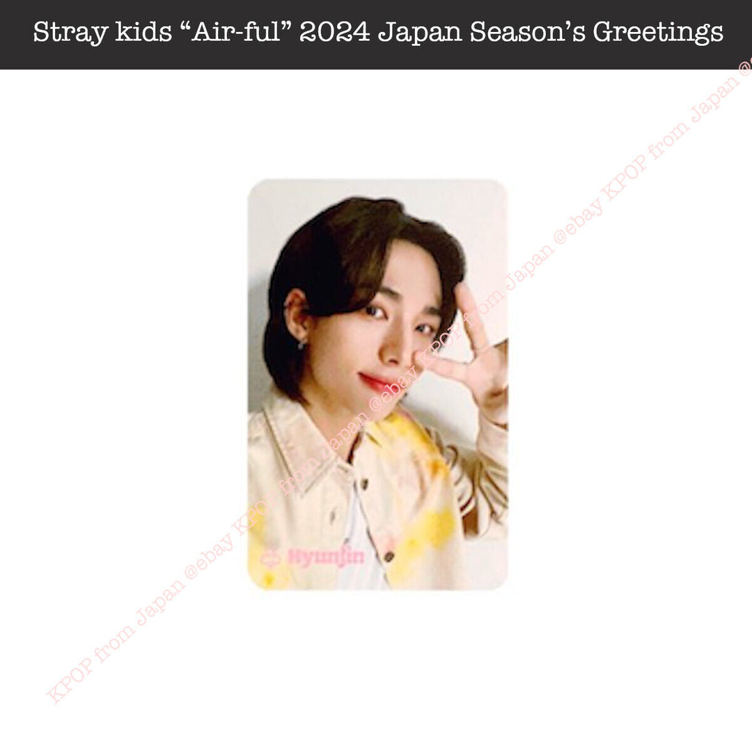 Stray Kids Air-ful JYP POB Photocard 4-cut 2024 JAPAN SEASON’S GREETINGS SEASONS