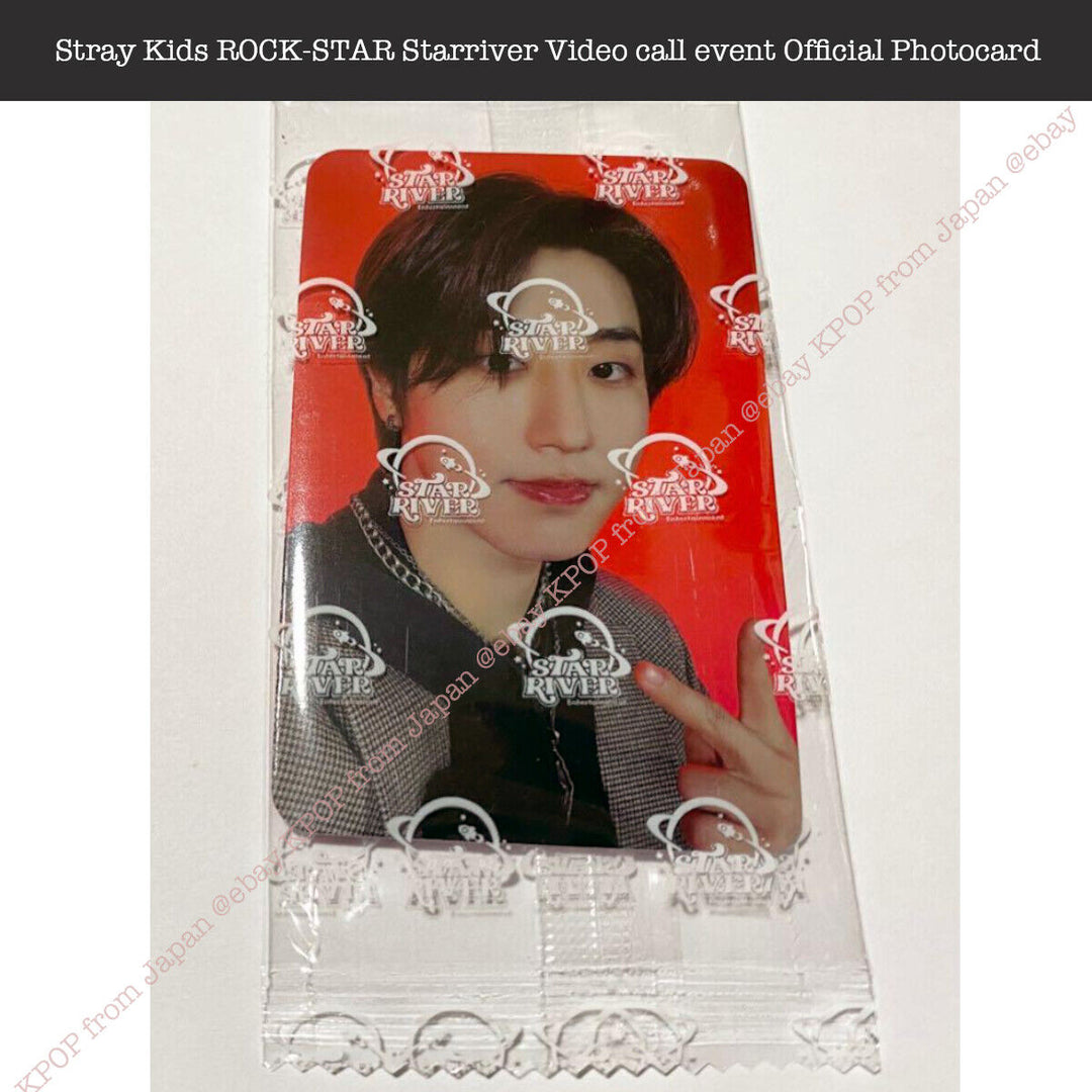 Stray Kids ROCK-STAR Starriver Video call event Official Photocard China