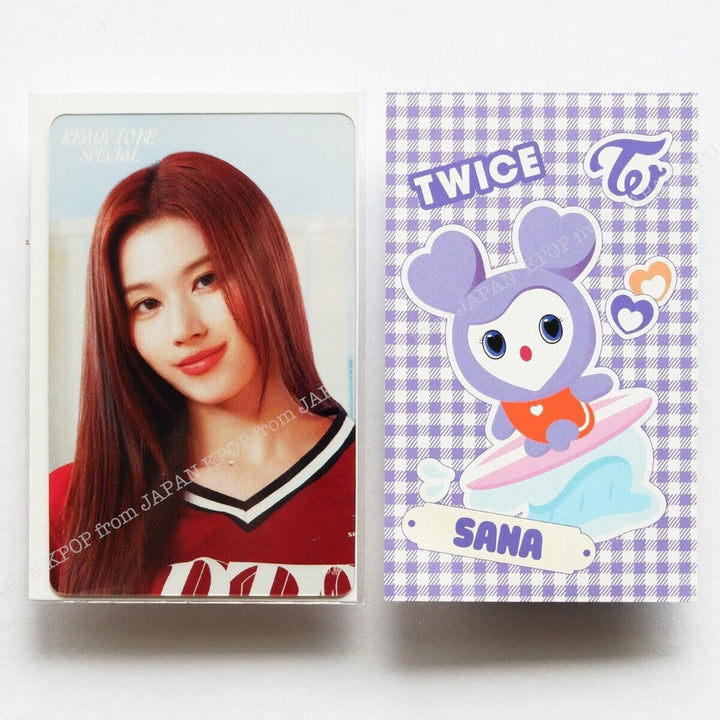 TWICE READY TO BE in JAPAN SPECIAL FC Limited Lucky draw Photocard set of 18