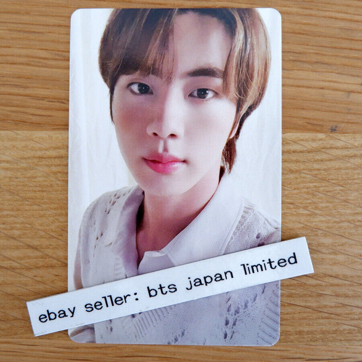 BTS Jin DECO KIT Cámara instantánea aleatoria Impresión a doble cara Tarjeta fotográfica PCS 