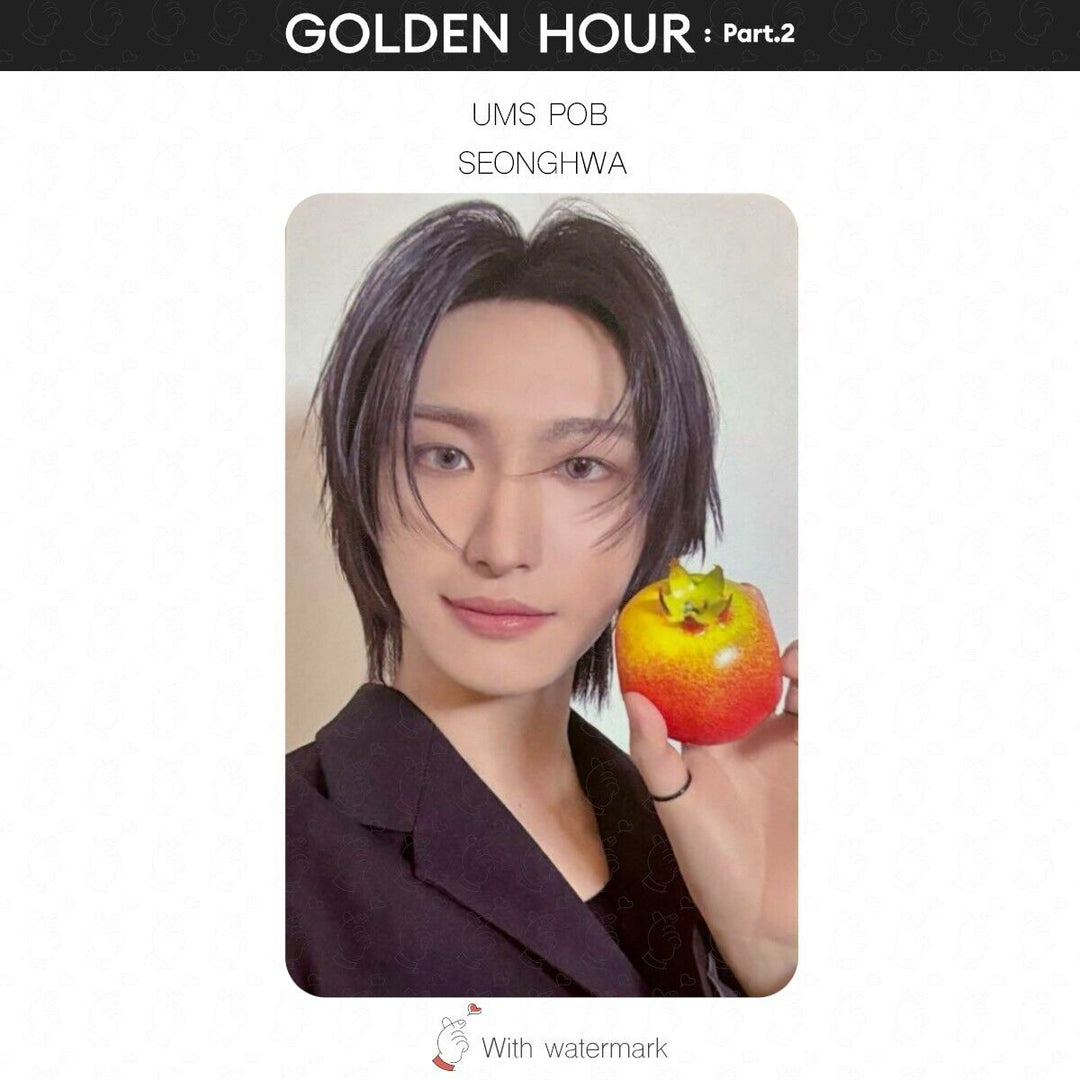 ATEEZ GOLDEN HOUR Part.2 JAPAN STORE BENEFIT POB PHOTOCARD JPFC UMS HMV pt2