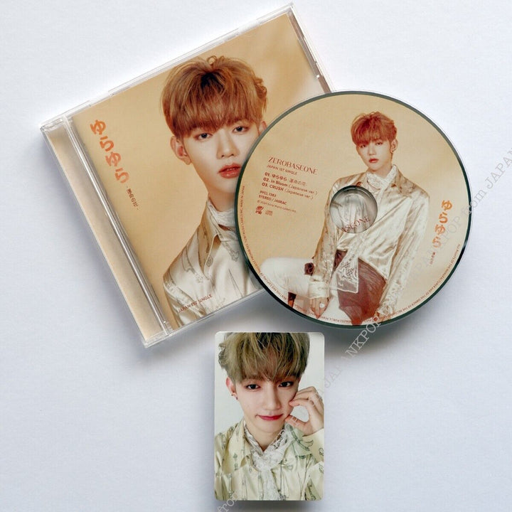 ZHANG HAO ZB1 Yurayura Japan Solo ver. CD + Photocard ZEROBASEONE