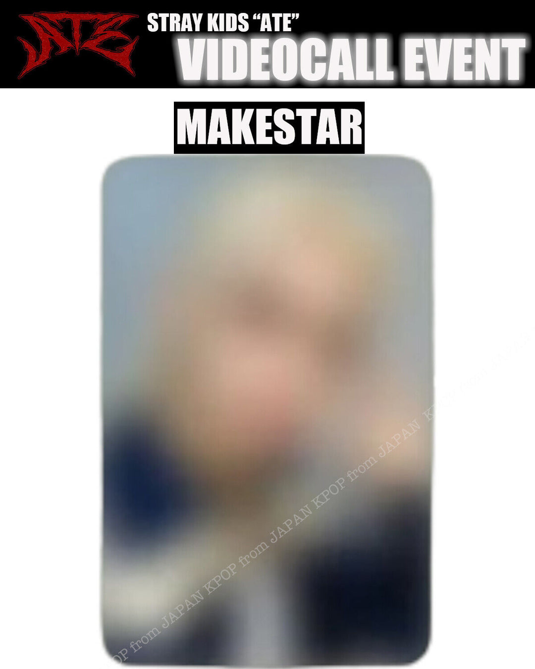 PRE STRAY KIDS MAKESTAR MMT VlDEO CALL EVENT OFFICIAL PHOTOCARD MAKE STAR