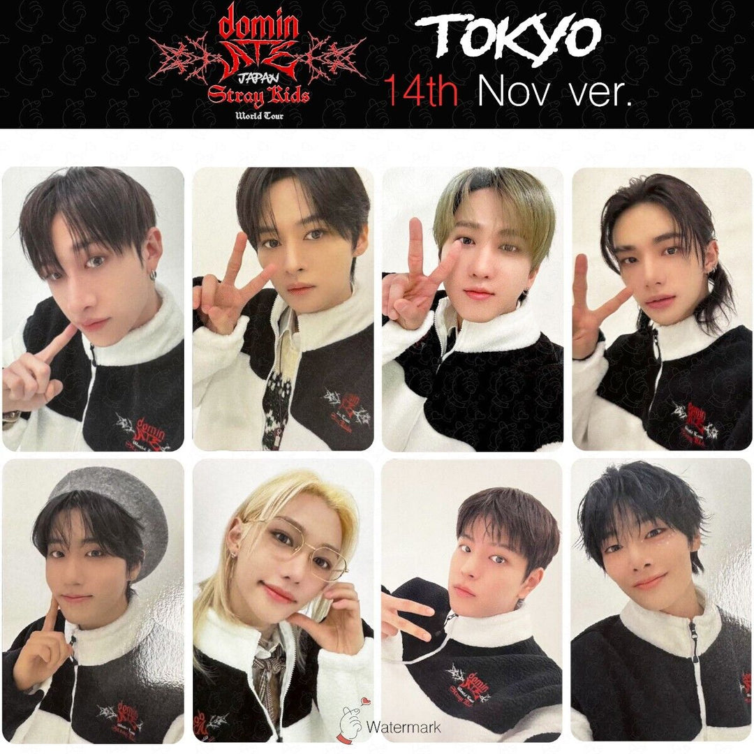 Stray Kids Tour dominATE JAPAN TOKYO OSAKA Date limited photocard GIANT