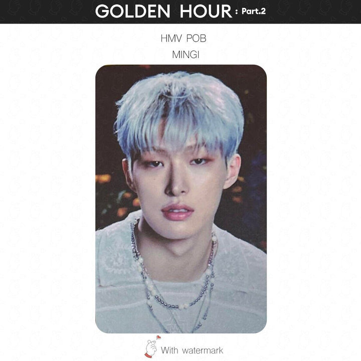 ATEEZ GOLDEN HOUR Part.2 JAPAN STORE BENEFIT POB PHOTOCARD JPFC UMS HMV pt2