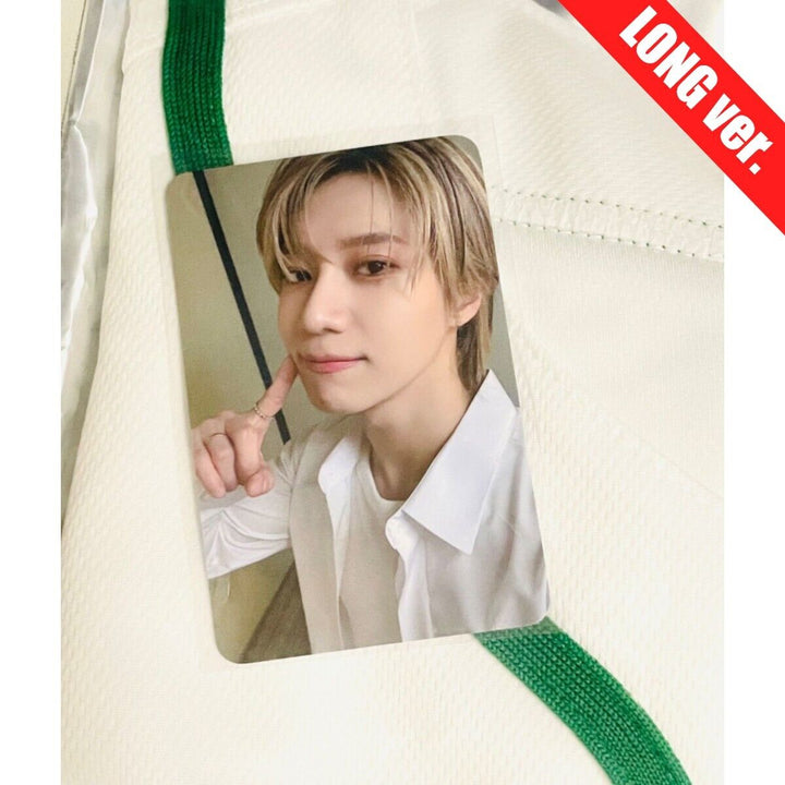 TAEMIN SHINee Ephemeral Gaze Baseball Jersey Uniform LONG ver White & Photocard