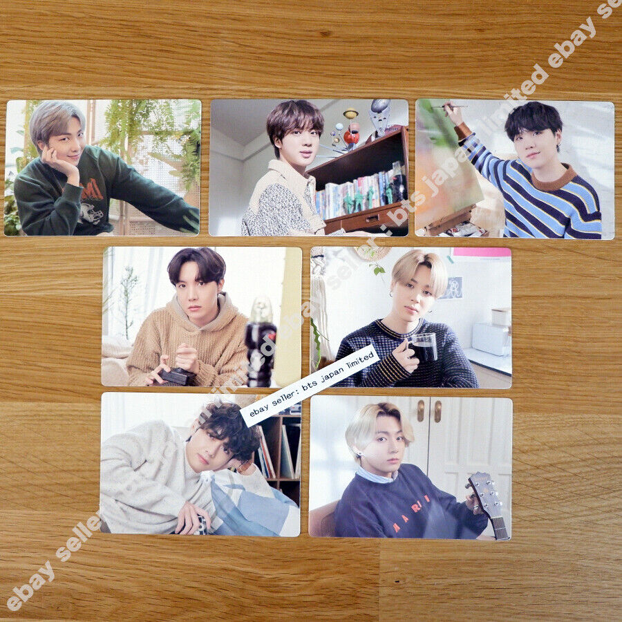 BTS MERCH BOX #7 Tarjeta fotográfica oficial PC 7 RM JIN SUGA J-HOPE JIMIN V JUNGKOOK 