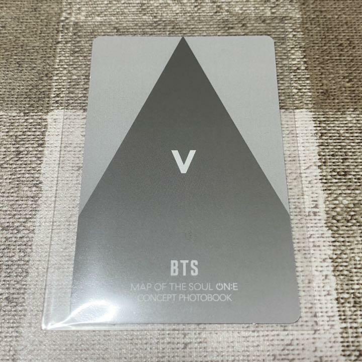 BTS V Taehyung CLUE ROUTE HOLO MAP OF THE SOUL MOS ONE CONCEPT BOOK Photo card