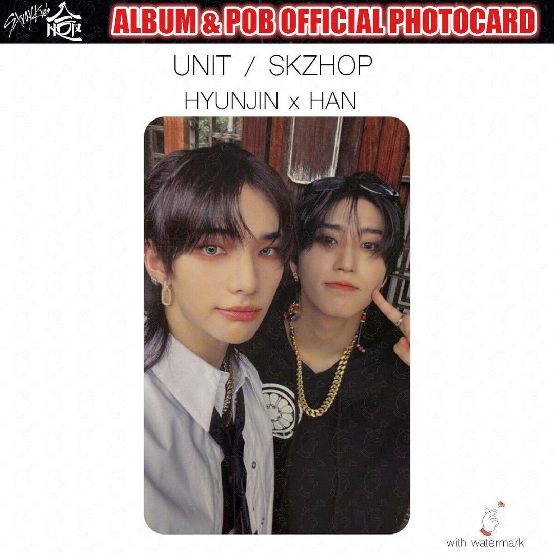 PRE STRAY KIDS SKZHOP HIPTAPE 合 HOP ALBUM PHOTO CARD JAPAN POB LUCKY DRAW