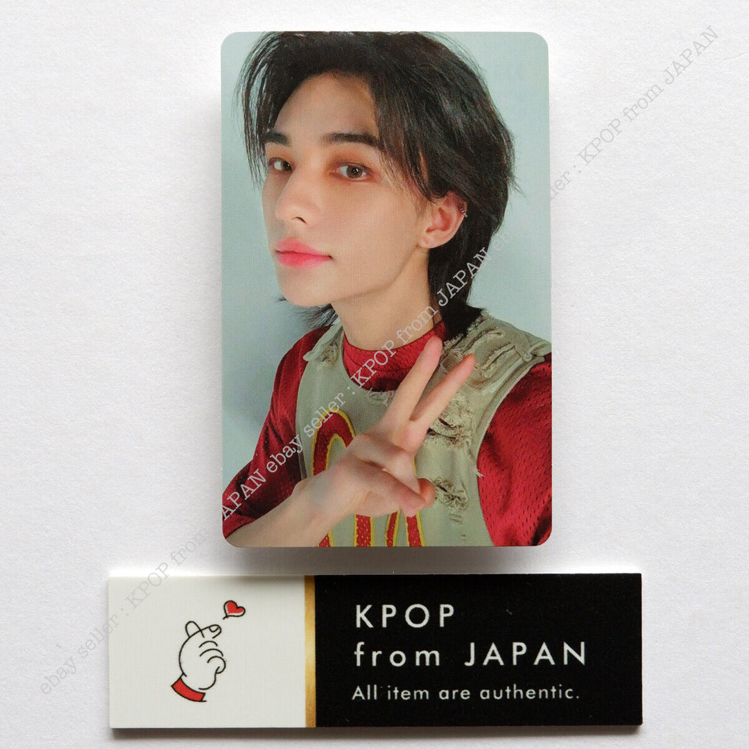 Hyunjin Stray Kids Social Path Tarjeta fotográfica oficial JAPAN POB FC Tarjeta fotográfica Fan 