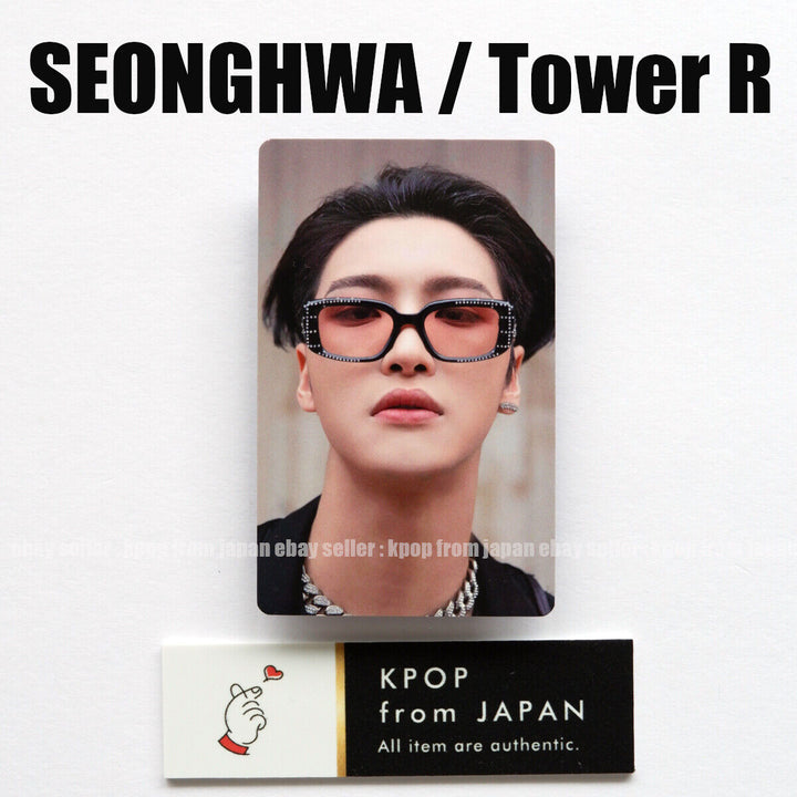 SEONGHWA ATEEZ THE WORLD EP.2:OUTLAW POB Lucky draw photocard Rakuten UMS japan