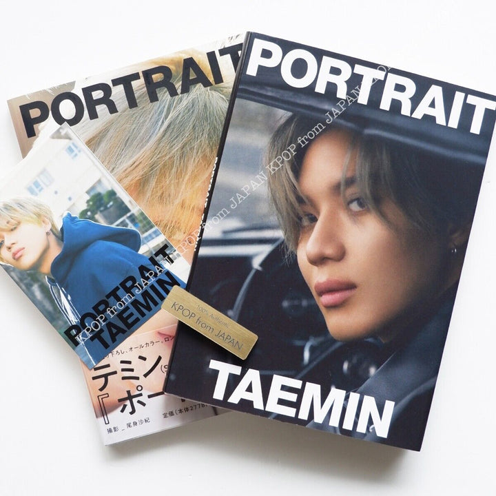 TAEMIN SHINee PORTRAIT Standard Cover + Special Cover + 1Postcard Photobook Set