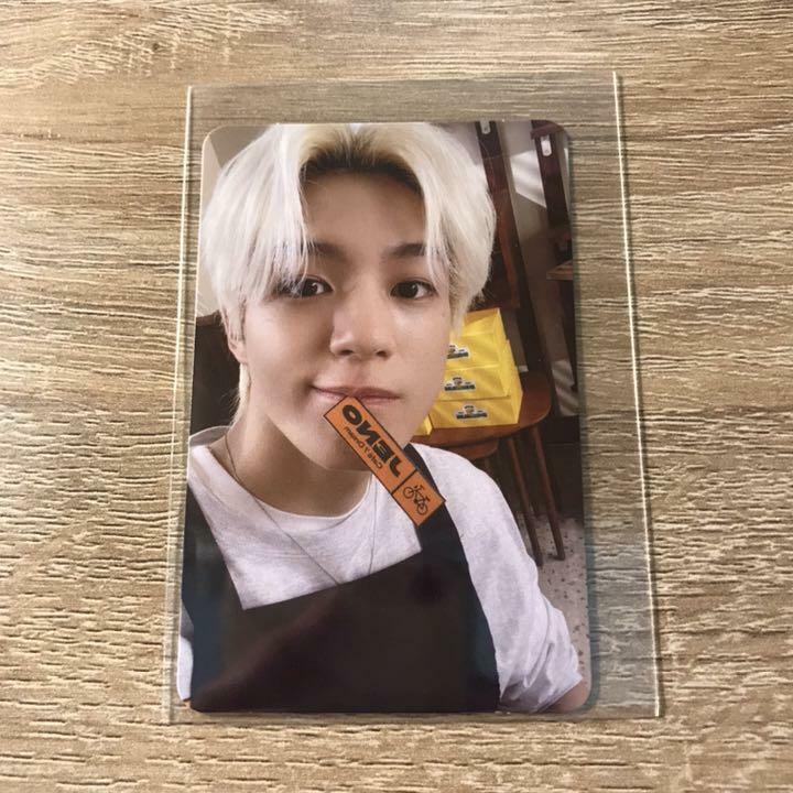 NCT DREAM Hot Sauce Jeno Tarjeta fotográfica oficial PC Crazy Bolling Chilling Cafe 7 