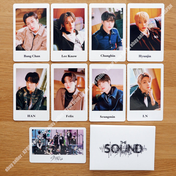 Stray Kids THE SOUND POPUP STORE 109 Conjunto de tarjetas fotográficas oficiales SHIBUYA109 