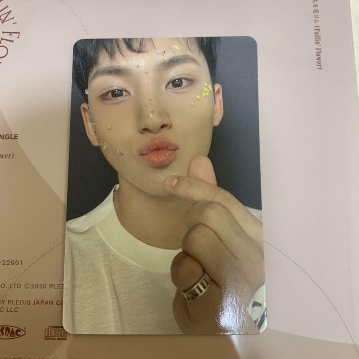 SEVENTEEN OFFICIAL  FALLIN' FLOWER A ver. LIMITED Photocard Photo card