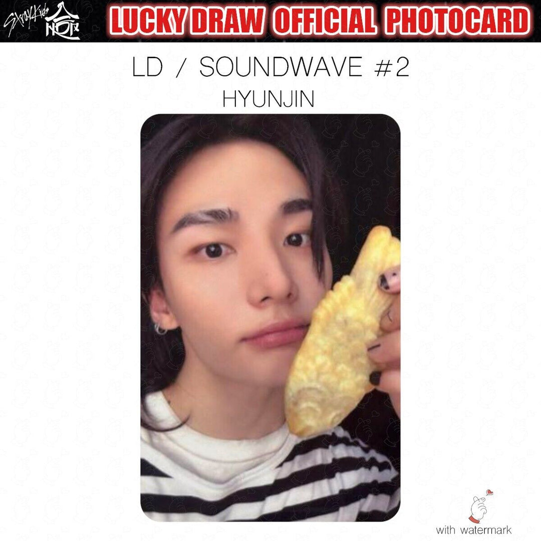 PRE STRAY KIDS HOP LUCKY DRAW SOUNDWAVE POP-UP OFFICIAL PHOTOCARD POLAROID POPUP