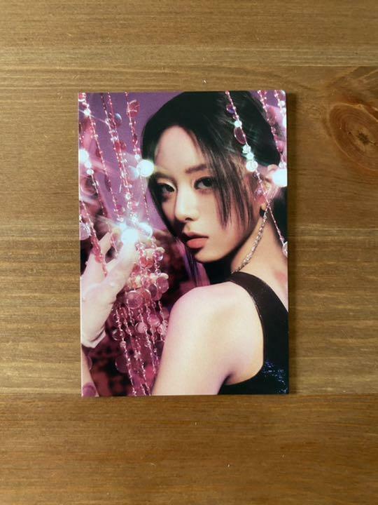 ITZY YUNA GUESS WHO TOWER RECORDS Juego oficial de 4 tarjetas Tarjeta fotográfica 