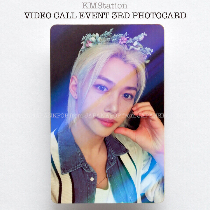 Stray kids ROCK STAR KMSTATION Vedeo call 3rd Official Photocard KMS 3.0