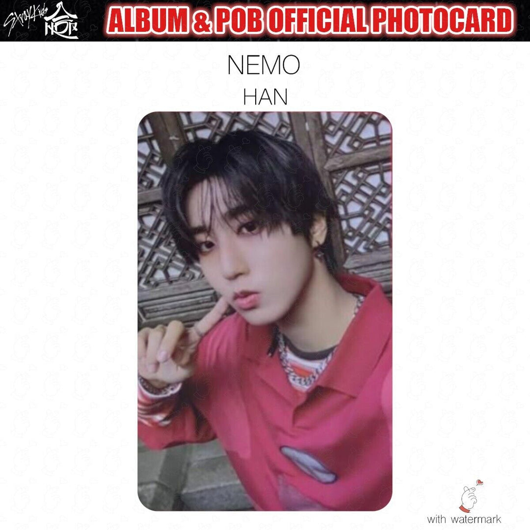 PRE STRAY KIDS SKZHOP HIPTAPE 合 HOP ALBUM PHOTO CARD JAPAN POB LUCKY DRAW