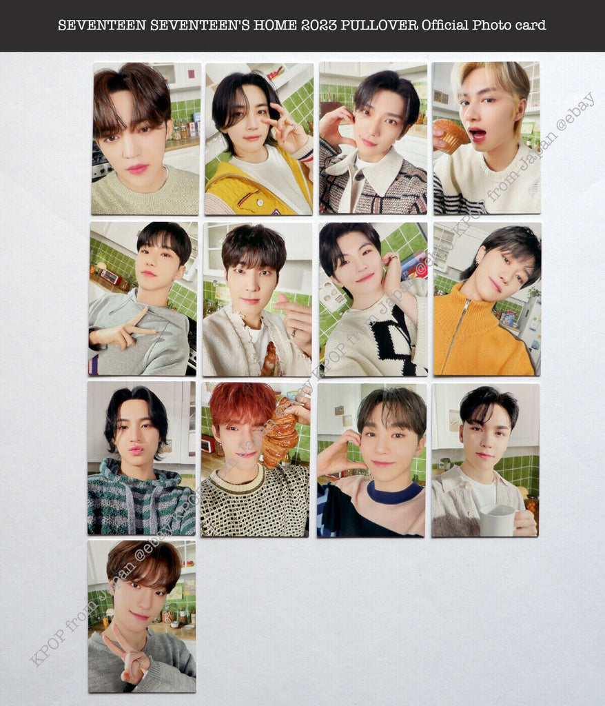 Photocard Seventeen orders