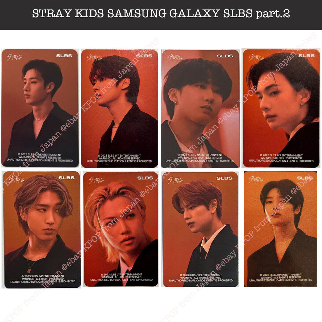 Stray kids SAMSUNG GALAXY SLBS part.2 Official Photocard