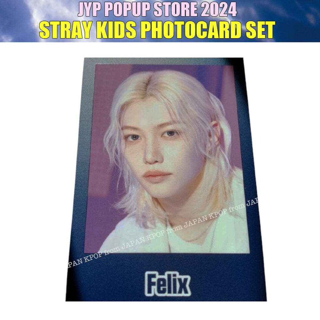 STRAY KIDS ATE POPUP STORE JAPAN 2024 PHOTOCARD BINDER BENEFIT SET JYP POP UP