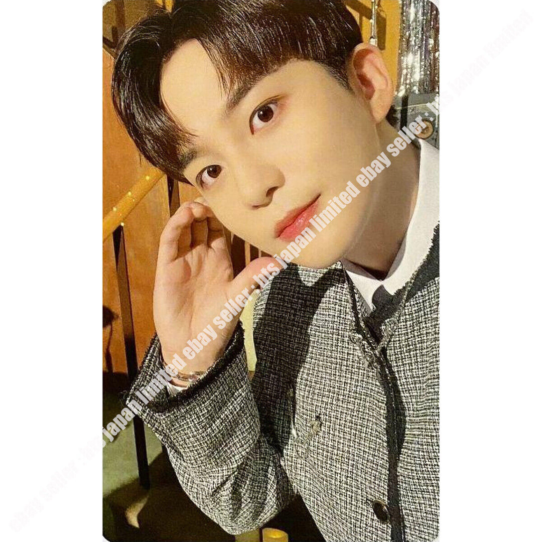 ATEEZ Jongho 2023 Saludos de la temporada Tarjeta fotográfica oficial Amigos Socio de graduación 