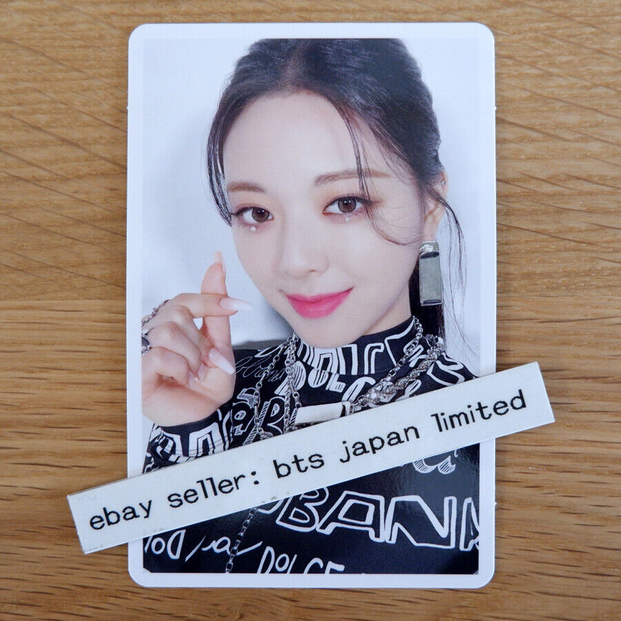 ITZY Yuna IT'z Tarjeta fotográfica oficial Tarjeta fotográfica AB 1st Limited Japan PC 