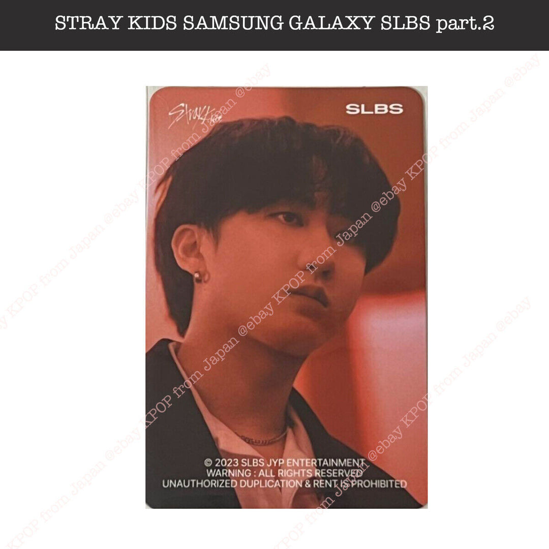 Stray kids SAMSUNG GALAXY SLBS part.2 Official Photocard