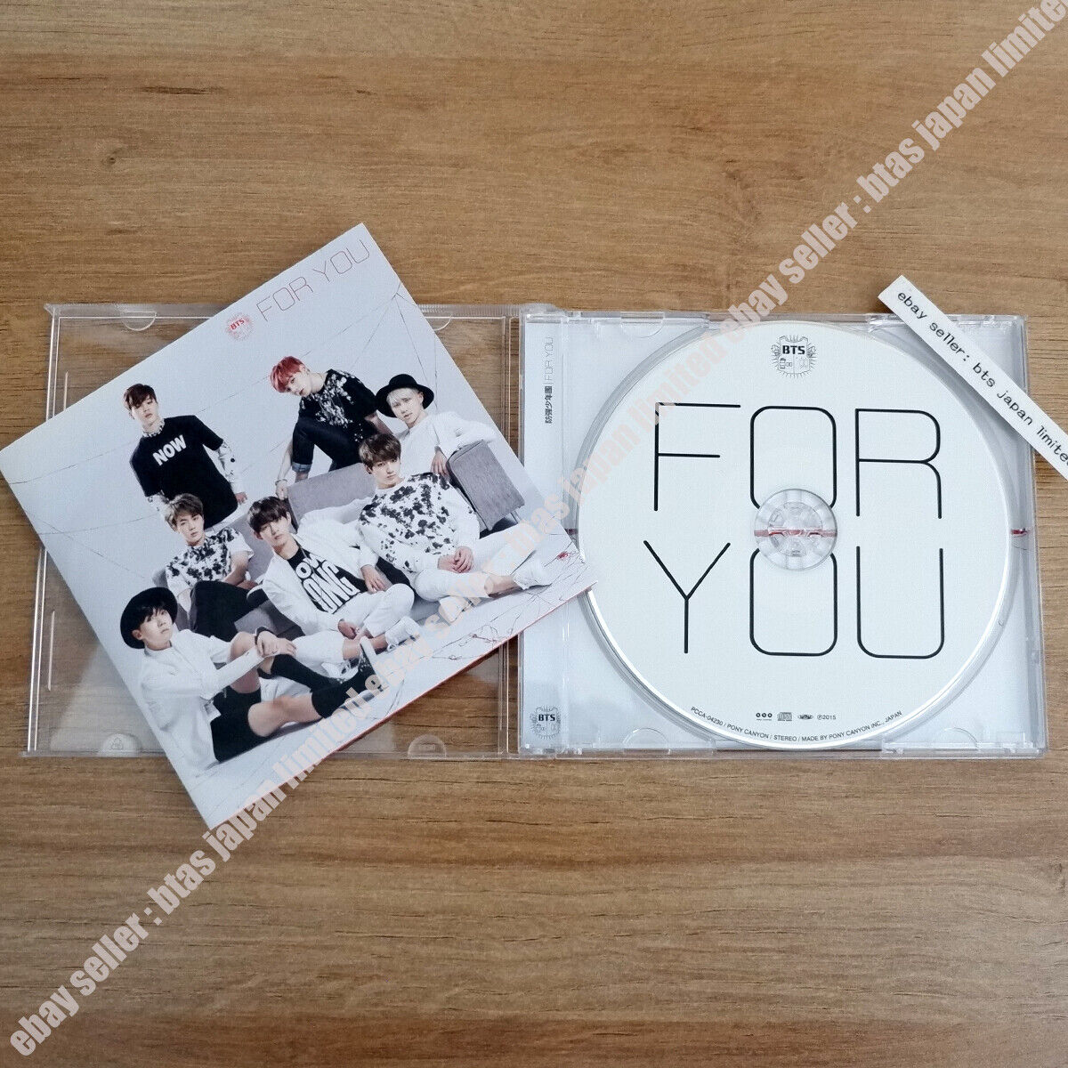 BTS selling For You Japanese album Limited Edition