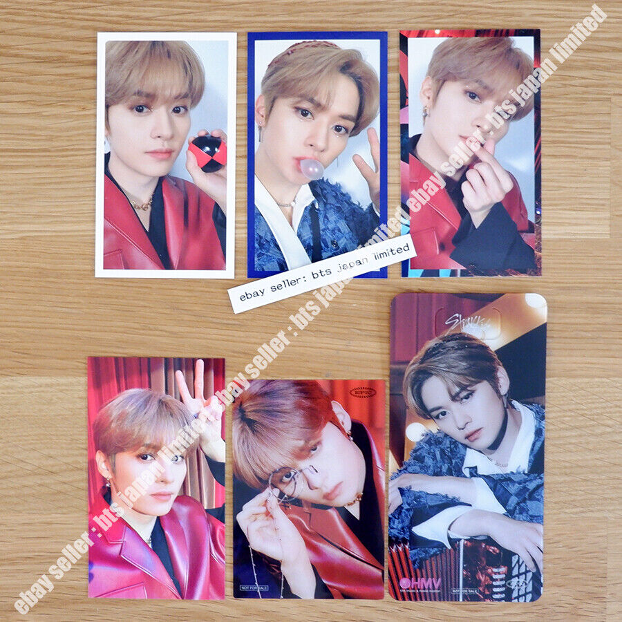 Stray Kids Lee Know CIRCUS Official Photocard A,B,N,FC STAY JAPAN maniac Photo