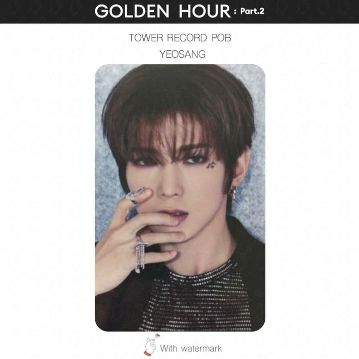 ATEEZ GOLDEN HOUR Part.2 JAPAN STORE BENEFIT POB PHOTOCARD JPFC UMS HMV pt2